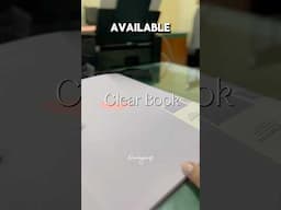 [RECOS] A4 / Long Clear Book or Folder - annajeanf