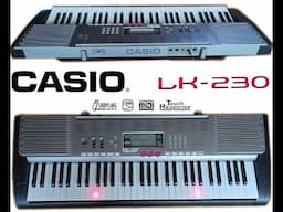 CASIO LK-230 - DEMO songs - part 1/3