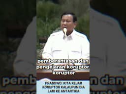 pak Prabowo akan kejar para koruptor sampai Antartika 🔥🔥