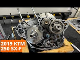 KTM 250SX-F BOTTOM END TEARDOWN