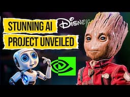 REVEALED! Disney Robots & Nvidia's AI Initiative GROOT