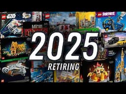 EVERY Lego Set RETIRING In 2025 I 250+ Sets