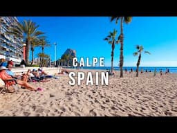 Calpe Spain 🇪🇸 Winter Walking Tour | Discover Costa Blanca [4K]