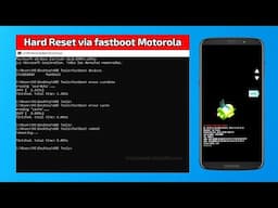 Cómo hacer un HARD RESET desde el MODO FASTBOOT en dispositivos Motorola y otros - Comandos (CMD)