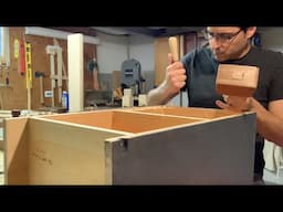 Stopped Rabbet for Bookshelf Back Panel | Hand Tool Woodworking