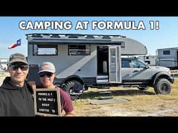 Ultimate RV Camping Experience in an Expedition Truck at Circuit of the Americas