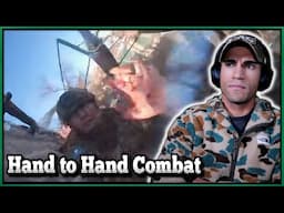 Marine reacts to Brutal Hand-to-Hand Combat