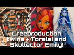 MONSTER HIGH NEWS! Creeproduction wave 3 Werecat Twins found! + Toralei and Skullector Emily photos!