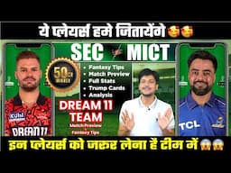 MICT vs SEC Dream11 Team Today Prediction: Fantasy Tips, Stats and Analysis