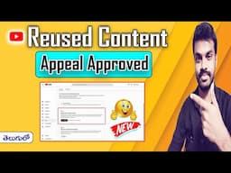 YouTube Monetization Approved Appeal Reused Content in Telugu