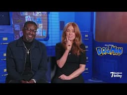 Lil Rel Howery and Isla Fisher of the “Dog Man” movie answer 7 Questions with Emmy