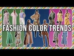 What's HOT in Fashion Color Trends This Spring Summer 2025?