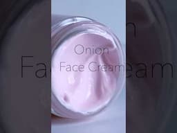 Making Onion Face Cream #shorts