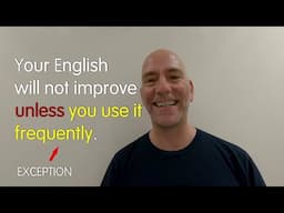 How to use the word "unless" correctly || SLOW EASY ENGLISH