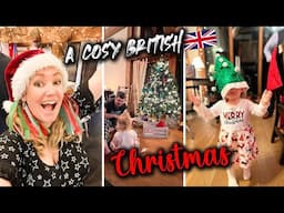 Cosy British Christmas vlog Christmas Eve & Day traditions