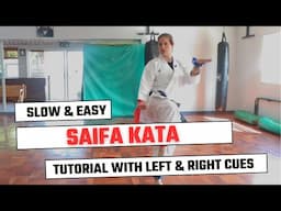 Learn Saifa kata for Goju Ryu with left and right guides