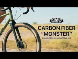 First Look: State Bicycle Co. - Carbon Fiber "Monster" Gravel Fork v2