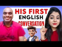 "English Speaking Practice Session | He Was So Nervous That He Couldn't Even Look at Me!"