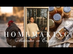 MID-WINTER HOMEMAKING | COOKING FROM SCRATCH & GROWING FOOD AS A BEGINNER | Lydia Elise Millen