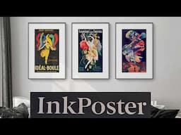 World's First E Ink Art Frame - The Pocketbook InkPoster Launch