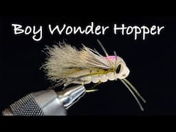 Boy Wonder Hopper - Foam Terrestrial Fly Tying Instructions - Tied by Charlie Craven