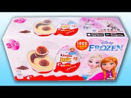 ASMR 3 Surprise Eggs Kinder Joy China 2018 Old Surprises Oddly Satisfying Unboxing No Talking Video