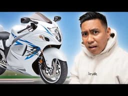 I traded my RSV4 for a Hayabusa!