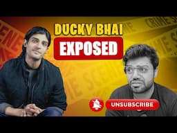 The End of Ducky Bhai | EXPOSED with Proofs