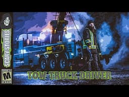 4 Disturbing Tow Truck Driver Stories With Rain & Haunting Ambience