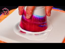 THE LAYERS!! Acrylic Pouring and Fluid Art for Therapy at Home