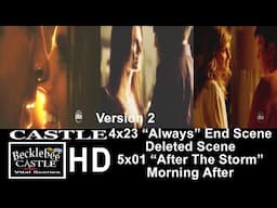 Castle 4x23 "Always End Scene Kiss Deleted Scene Version 2 (Brightened)  5x01 "After The Storm" HD