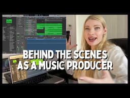 Behind The Scenes: Producing A Pop Song - from idea to full production! (On Logic Pro X)