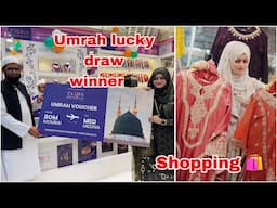 Umrah lucky draw 🕋😭Happy Republic Day 🇮🇳Shopping 😎#meenazfam #umrah#shopping #vlog#happyrepublicday