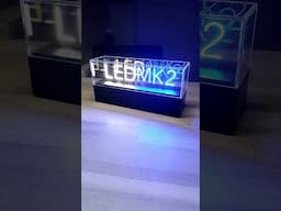 led filament letters mk2 display case #filament #ledmk2 #mk2 #ledlights #display #awesome #lights