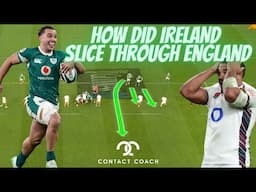 Ireland’s Genius Lineout Return Play 🔥 Lowe’s Deception Slices England! | 6 Nations Try Analysis