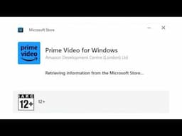 How To Fix Stuck on Retrieving Information From The Microsoft Store on Windows 11/10