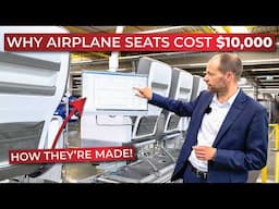 How high-tech AIRPLANE SEATS are manufactured in Germany... | Behind the scenes at RECARO!