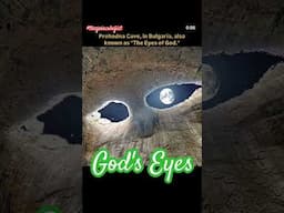 Prohodna Cave  Bulgaria- Eyes of God #karst #caves #viralshorts #thegeoecologist