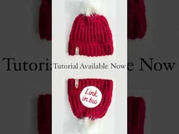 One Hour Beanie Hat! #handknitting #crochetting #diyhomedecor #diy #handmade #crochet