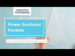 Creative Memories Power Sectional Pockets: Organize Like Never Before!