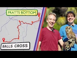 We drove from Pratt's Bottom to Balls Cross.