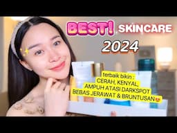 My 2024 REAL BEST SKINCARE🥰❤️(terbaik hilangin darkspot, cerahin, atasi jerawat&bruntusan, dll!)