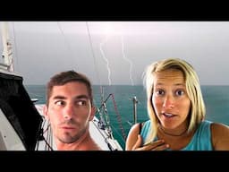 Waking up to Lightning Squalls on Our Boat and Sailing to a New Country