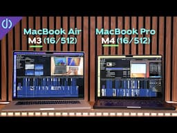 M4 MacBook Pro Final Cut Test vs MacBook Air