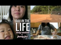 DITL Running + Daily Routine + Kickball | Mom Life