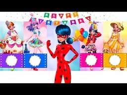 Happy Birthday, Ladybug! Dress up with Elsa, Anna & Friends | Style wow