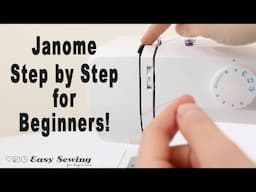 How to Thread a Janome Sewing Machine | Step by Step for Beginners