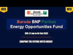 Baroda BNP Paribas Energy Opportunities Fund | NFO review in Hindi | Energy theme