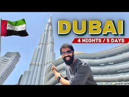 Dubai Tourist Places & COMPLETE itinerary | A-Z Dubai Tour Plan | Dubai Trip 🇦🇪