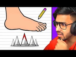 DRAWING PEOPLE IN DANGEROUS SITUATIONS | TECHNO GAMERZ